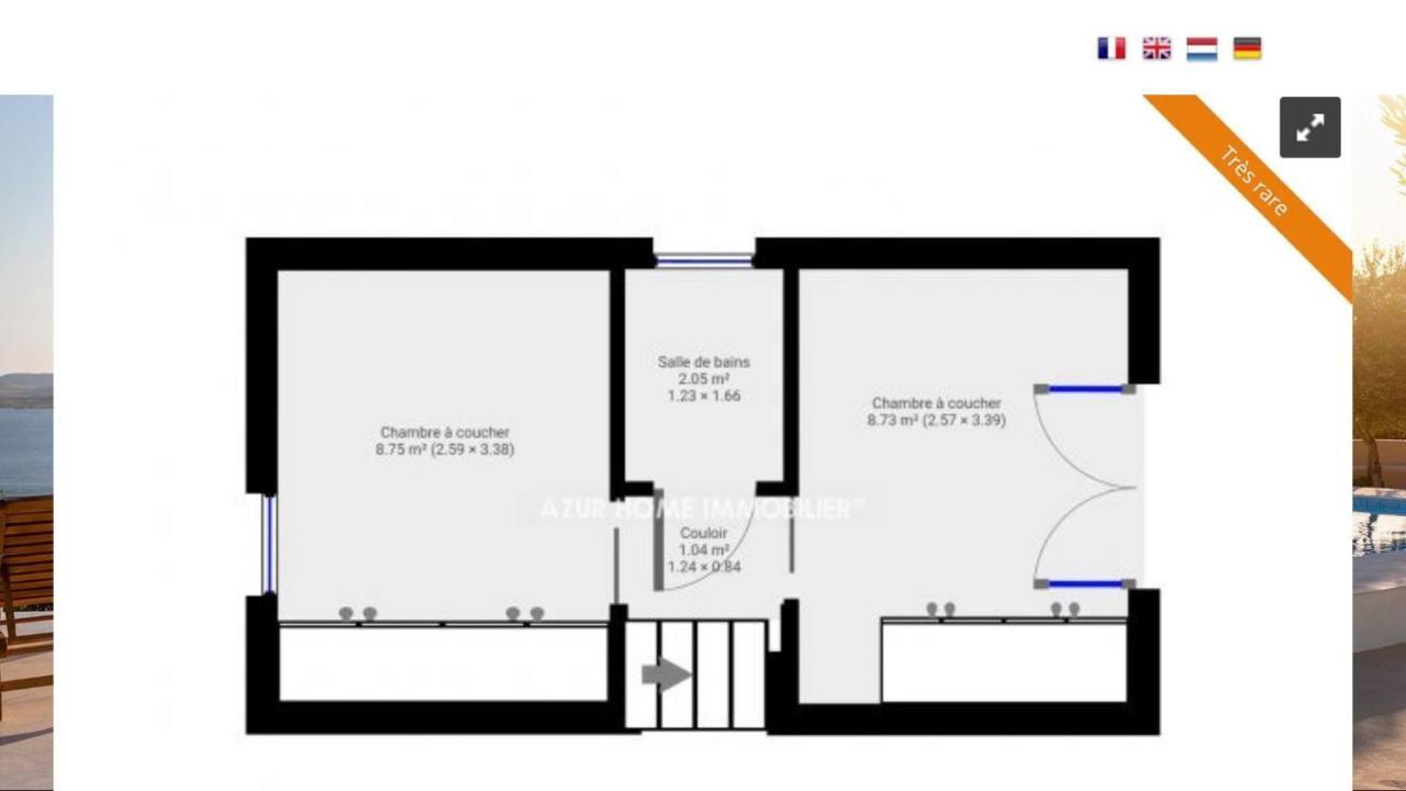Апартаменти Duplex T3 Boulouris Pieds Dans L Eau Сен-Рафаель Екстер'єр фото